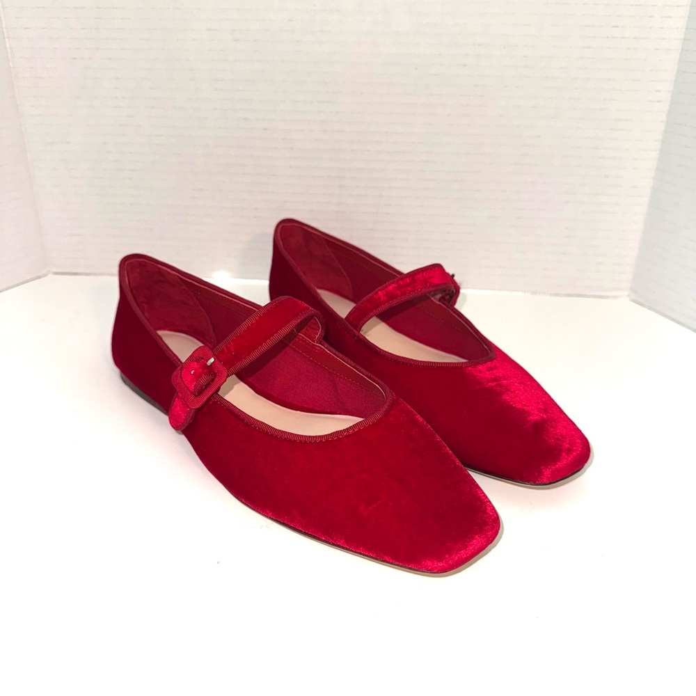 Loeffler Randall Ginger Mary Jane Flats